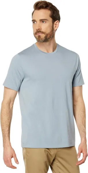 Футболка Vince Short Sleeve Pima Crew Neck, цвет Chalk Blue