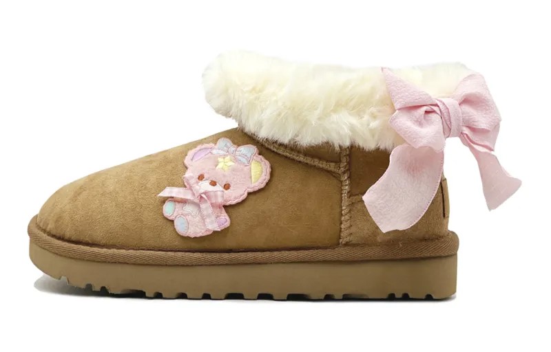 CLASSIC ULTRA MINI Зимние ботинки женские каштановые Ugg