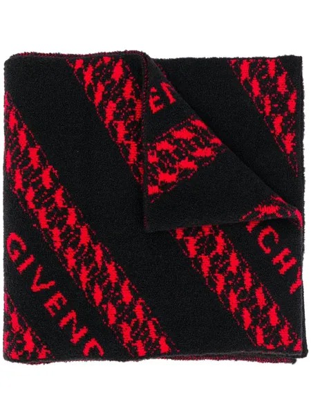 Givenchy шарф вязки интарсия
