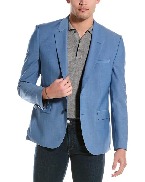 HUGO Полушерстяная куртка Hugo Boss, синий