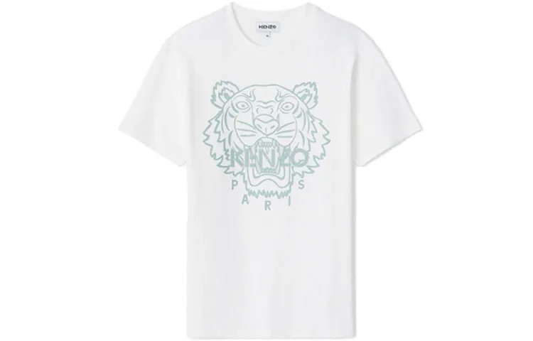 Футболка мужская белая Kenzo, белый