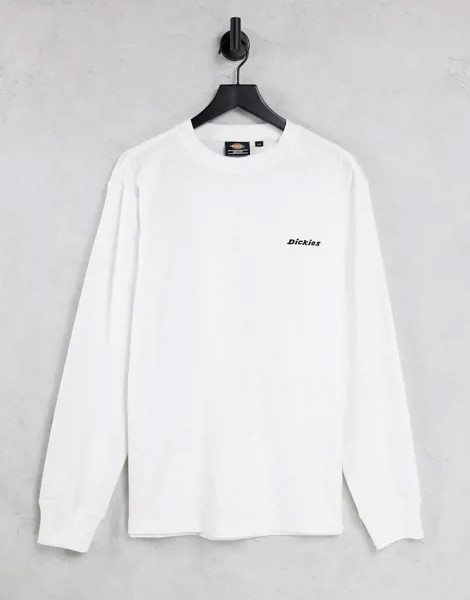 Белый лонгслив Dickies Loretto