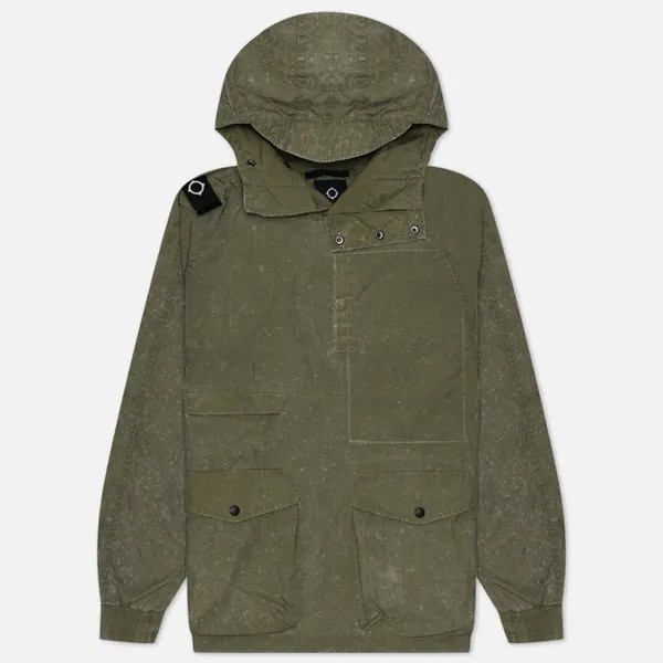 Мужская куртка анорак MA.Strum Acid Wash Smock оливковый, Размер S