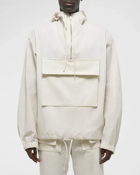 Мужской пуловер с ластовицами Helmut Lang, цвет Creme