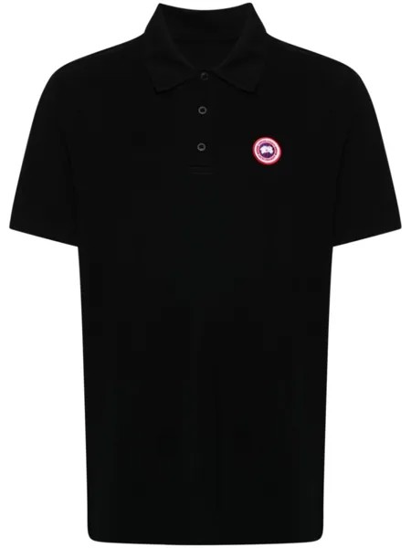 Canada Goose рубашка поло Beckley из пике, черный