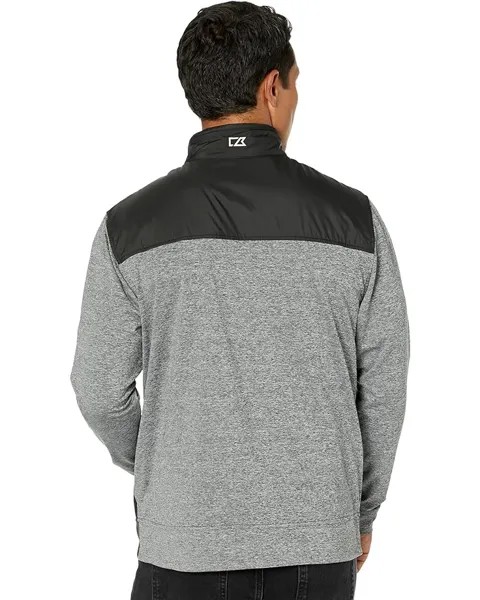 Куртка Cutter & Buck Stealth Hybrid Quilted Full Zip Jacket, черный