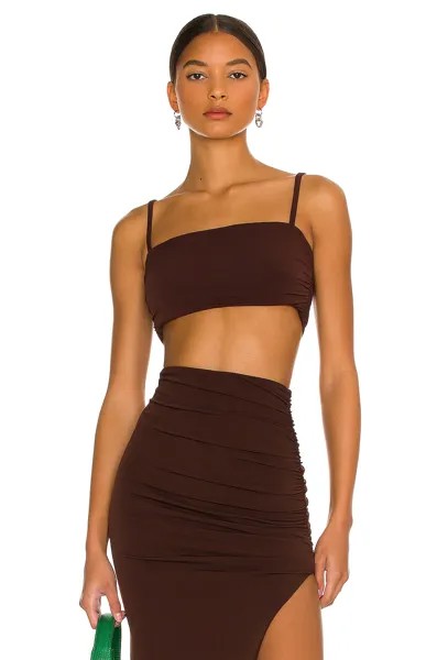 Топ Nookie Aria Crop, цвет Chocolate