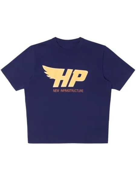 Heron Preston футболка Fly с логотипом, синий