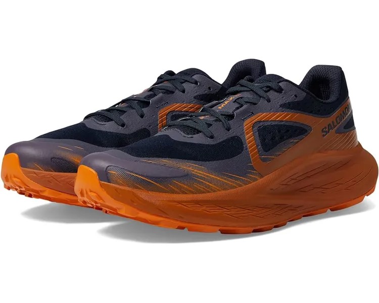 Кроссовки Salomon Glide Max Tr, цвет Dark Sapphire Sugar Almond Orange Pepper