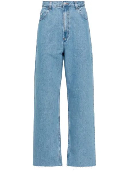 A.P.C. прямые джинсы средней посадки, синий