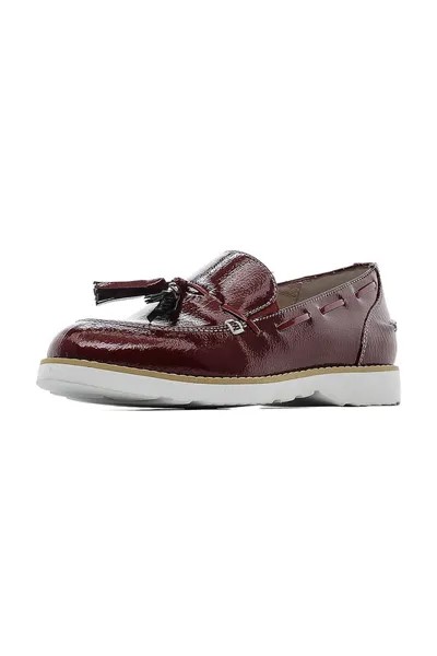 Лоферы женские M.SHOES 485922167 красные 37 RU