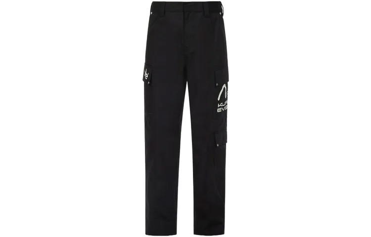 Костюм Брюки Мужские Черные Evisu, черный