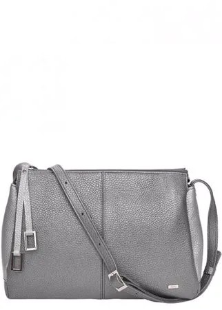Сумка женская Esse, марианна GREY 77023 серебро/жемчуг