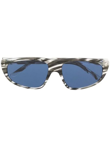 Balenciaga Eyewear солнцезащитные очки в полоску