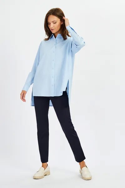 Брюки женские Baon B291701 синие 4XL