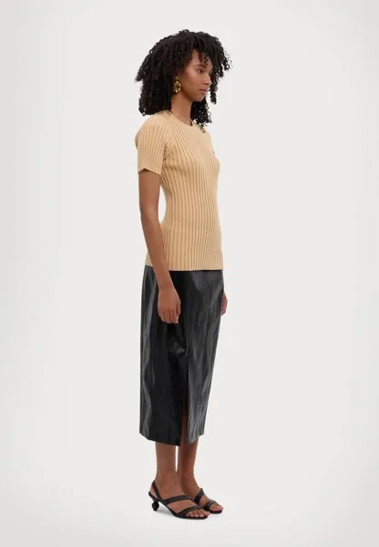 Футболка с принтом SHORT SLEEVED AERON, коричневый