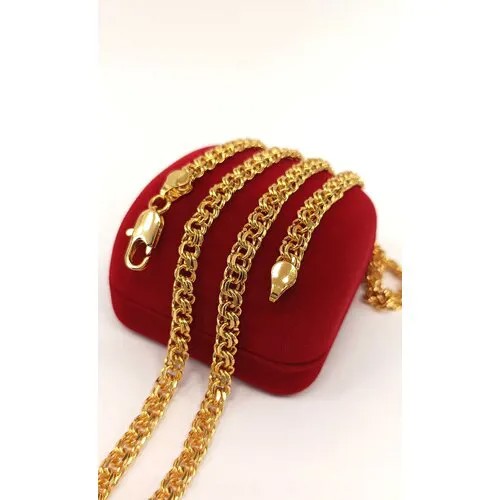 Цепь XUPING JEWELRY, нержавеющая сталь, золочение, длина 55 см.