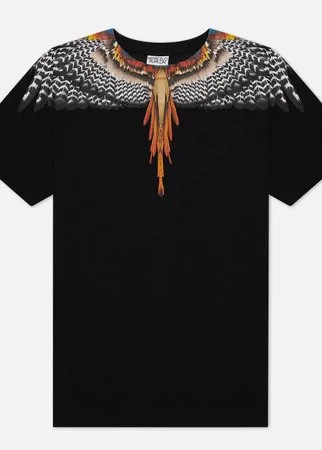 Мужская футболка Marcelo Burlon Grizzly Wings Regular, цвет чёрный, размер L
