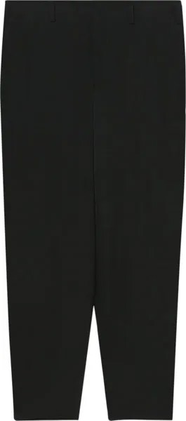 Брюки Comme des Garçons Homme Plus British Wool Gabardine Pant 'Black', черный