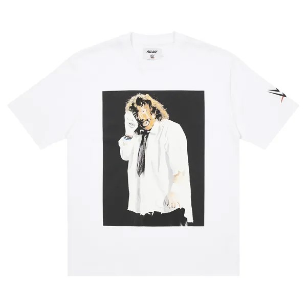 Футболка Palace x WWE Mankind Белая