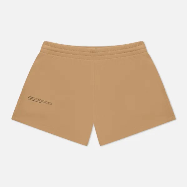 Женские шорты PANGAIA Organic Cotton Mini бежевый, Размер XS