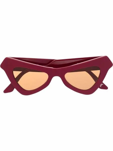 Marni Eyewear солнцезащитные очки в оправе 'кошачий глаз'