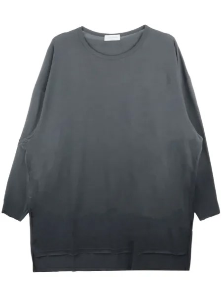 Yohji Yamamoto футболка с длинным рукавом, черный