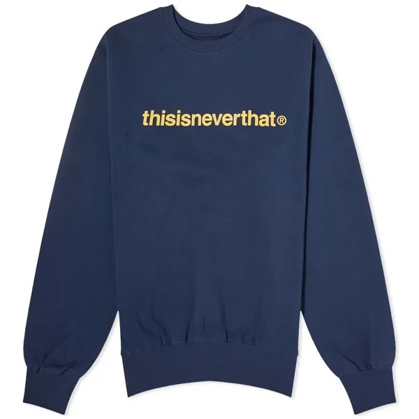 Свитшот Thisisneverthat T-Logo LT, темно-синий