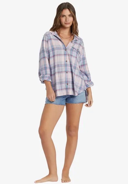 Рубашка-блузка BEST TIME MANCHES LONGUES Billabong, фиолетовый