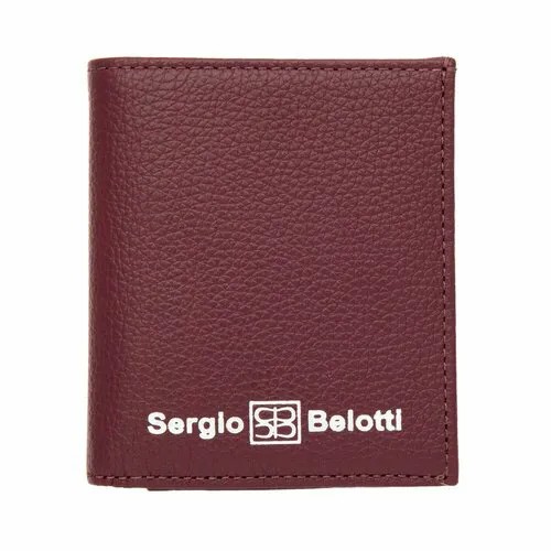 Портмоне Sergio Belotti, фиолетовый, бордовый