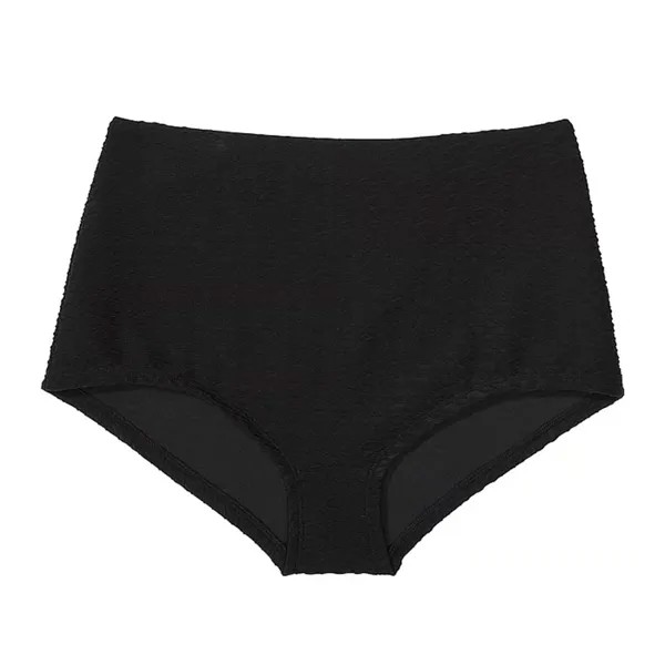 Плавки бикини Victoria's Secret Swim Mix & Match Boyshort Fishnet, черный