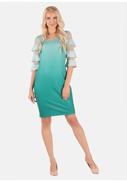 Летнее платье Margo collection, бирюзовый