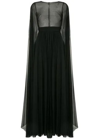 Zuhair Murad платье-кейп Flyaway