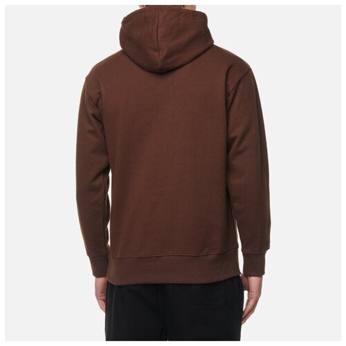 Мужская толстовка MARKET Chess Club Applique Fleece Hoodie коричневый, Размер L