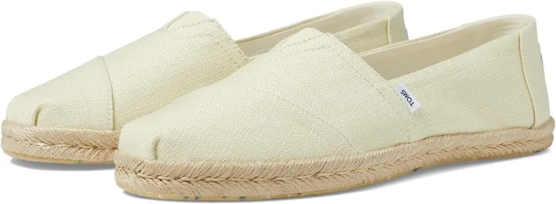 Лоферы Alpargata Rope TOMS, цвет Pale Lemon