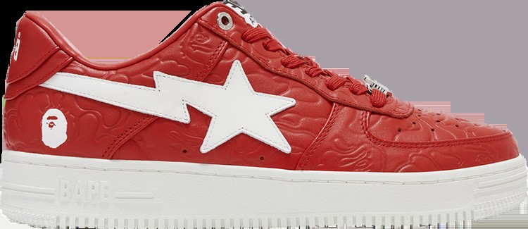 Кроссовки Wmns Bapesta #3 'Line Camo Red', красный