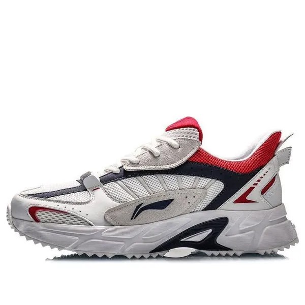 Кроссовки Li-Ning Running 'White Blue Red', белый