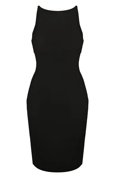 Бархатное платье Emporio Armani