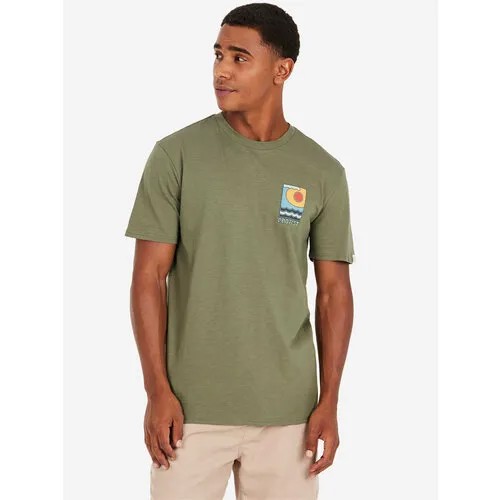 Футболка PROTEST PRTRUDGE t-shirt, размер M, зеленый