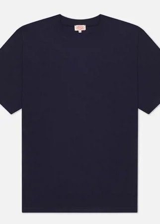 Мужская футболка Armor-Lux Heritage Plain Color, цвет синий, размер XXL