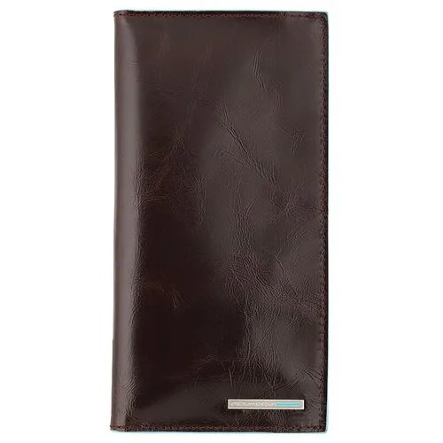 Портмоне PIQUADRO, натуральная кожа, гладкая фактура, без застежки, 2 отделения для банкнот, отделения для карт и монет, подарочная упаковка, коричневый