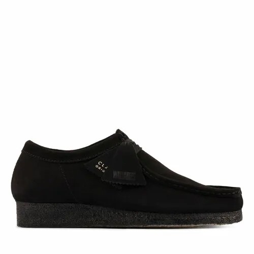 Полуботинки Clarks, размер 10.5, черный