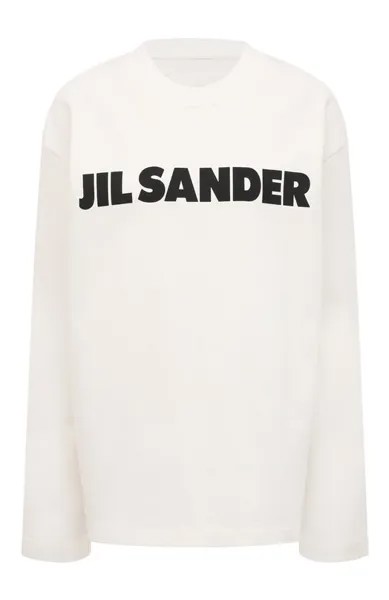 Хлопковый лонгслив Jil Sander