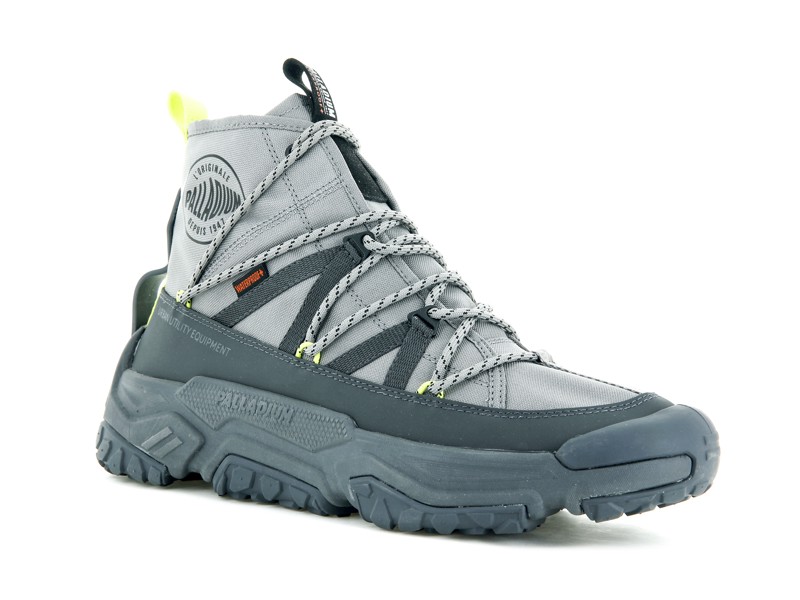 Водонепроницаемые ботинки унисекс Off Grid Cross Palladium, цвет Gray Flannel