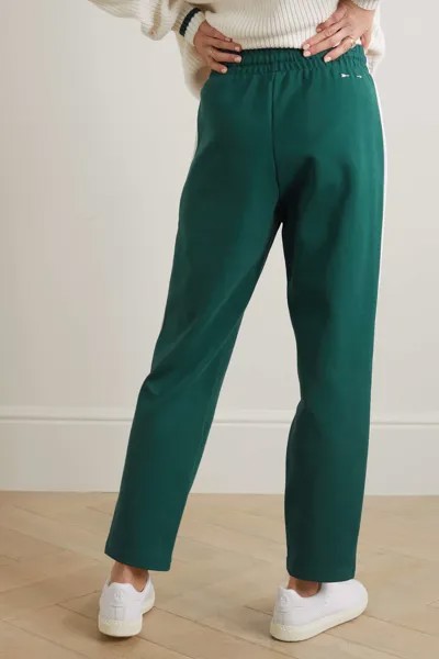 THE UPSIDE спортивные брюки Franca из органического хлопкового джерси в полоску, зеленый