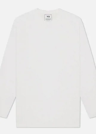 Мужской лонгслив Y-3 Classic Chest Logo Y-3, цвет белый, размер M