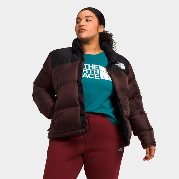 Женская куртка Nuptse в стиле ретро 1996 года The North Face (большие размеры), коричневый