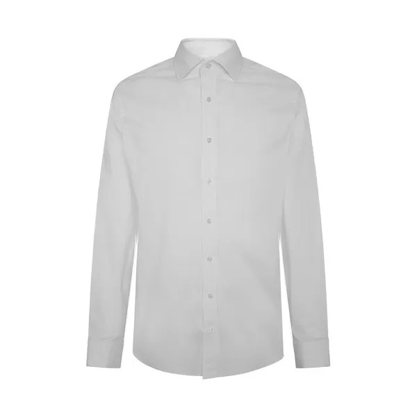 Рубашка с длинным рукавом Hackett Stretch Pop DC, белый