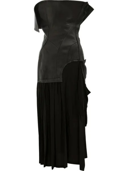 Yohji Yamamoto платье, черный