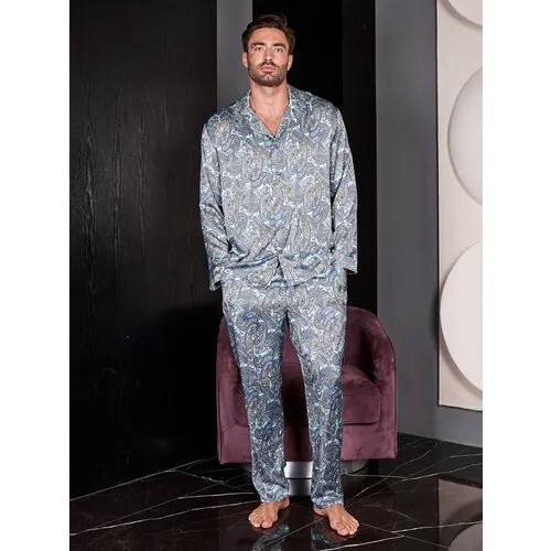 Пижама  Малиновые сны, размер 48, голубой